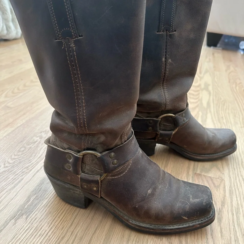 Frye Harness Boots - Picture 5 of 10